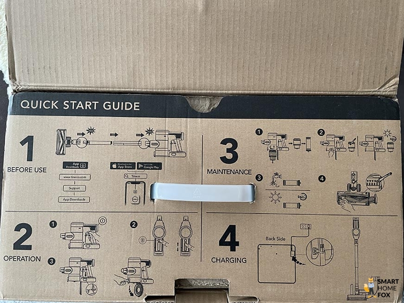 Quickstartguide des Tineco S15 Pro